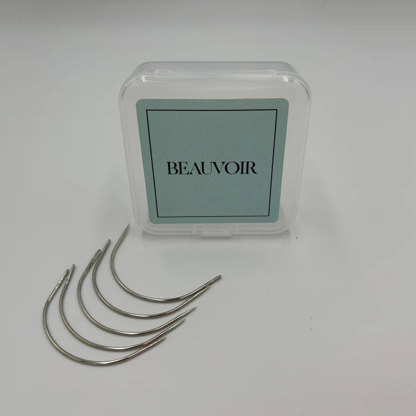 Beauvoir Sew-In Needles 5pk