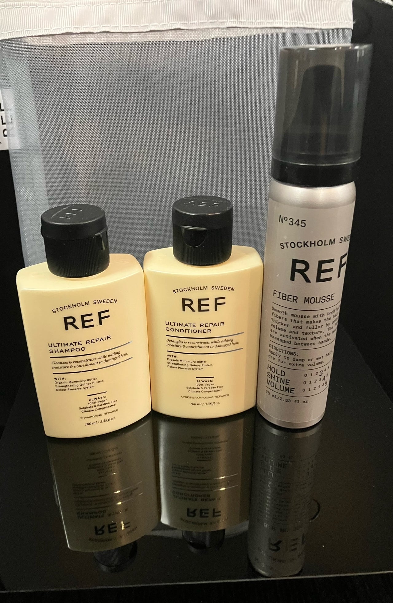 REF Ultimate Repair Travel Trio with Fiber Mouse