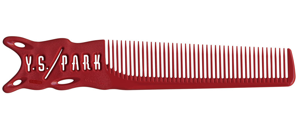 YS Park 209 Barbering Comb -Red