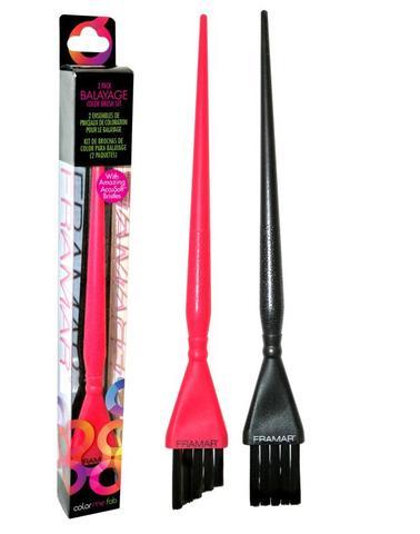 Framar Balayage Brush Set Pink & Black