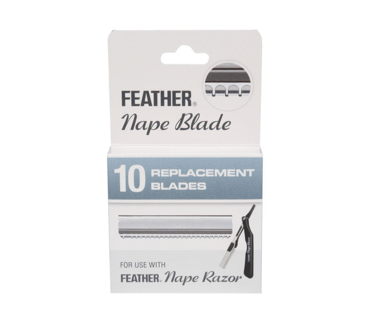 Feather Nape & Body Razor Blades 10 Pack