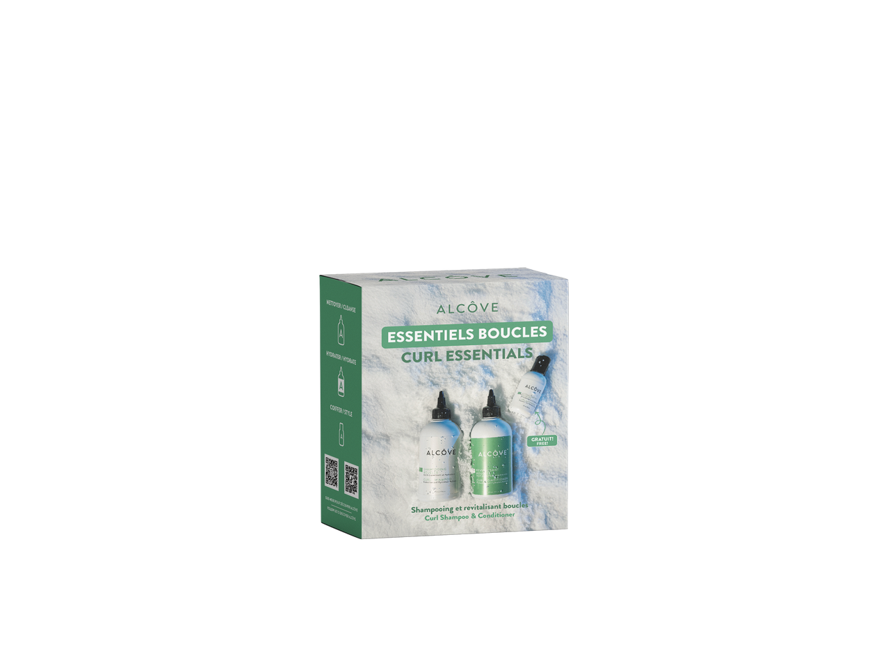 Alcove Curly Essentials Holiday Kit