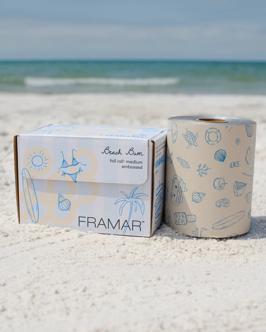 Framar Embossed Roll Medium Beach Bum 320 ft