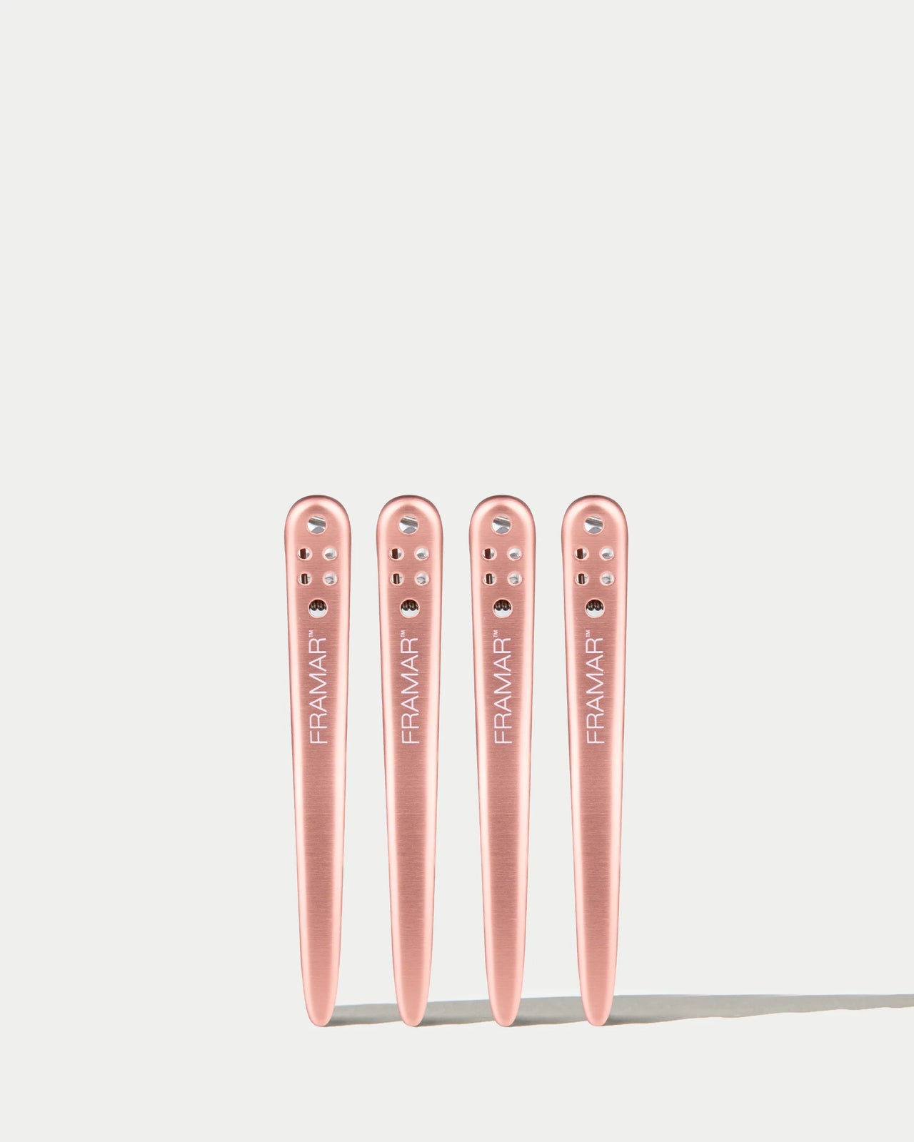 Framar Big Bite Clips Rose Gold
