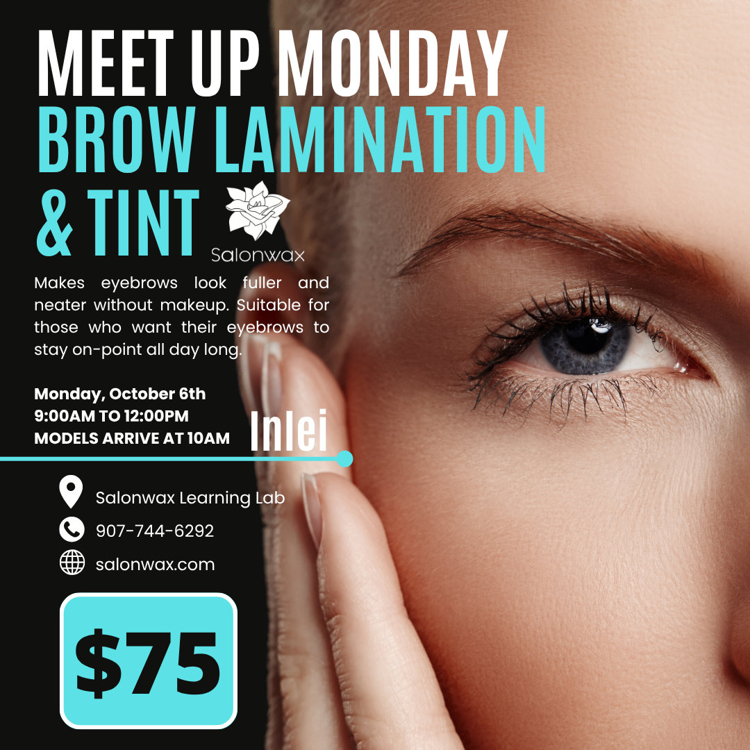 Meet Up Monday 2025 Brow Lamination & Tint October 6th