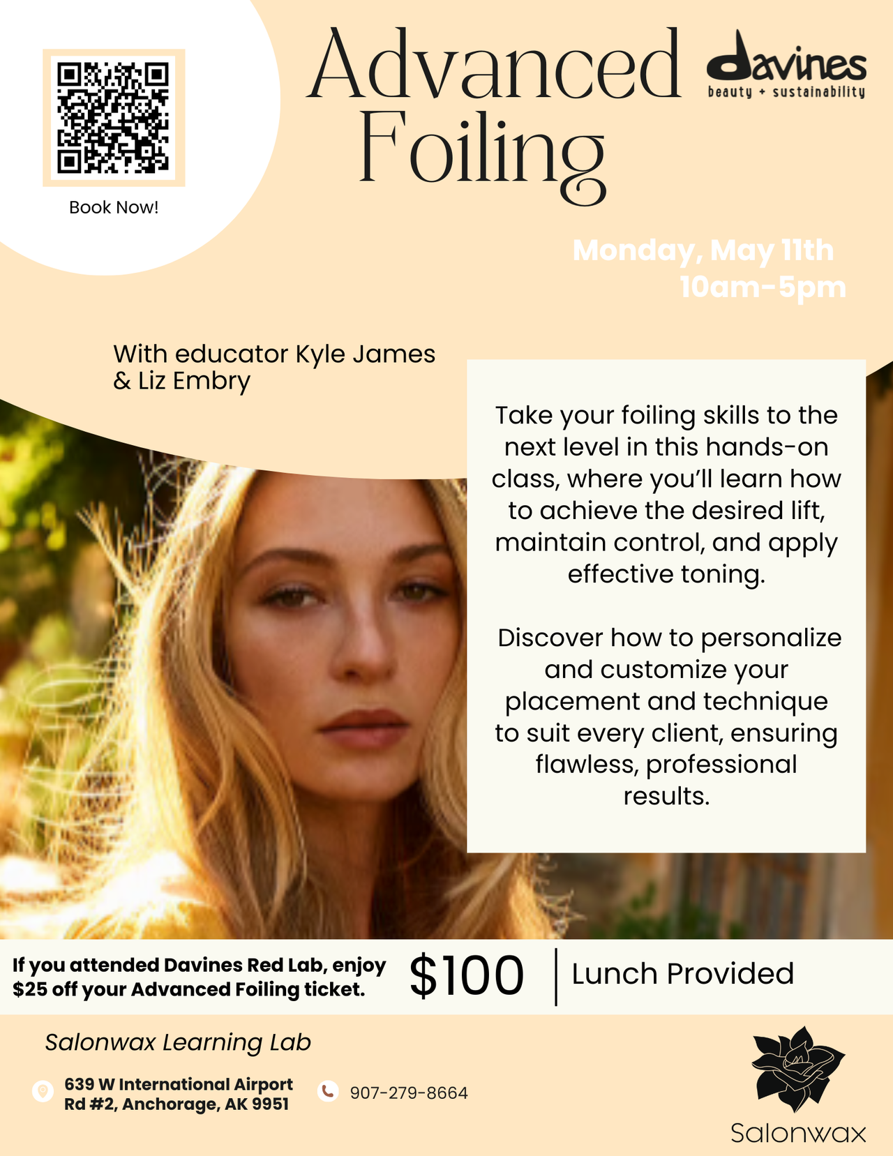 Davines Advanced Foiling 05/11/25