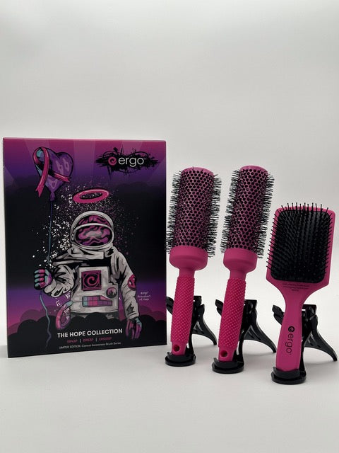 ERGO Pink "Hope" Brush Set