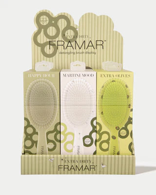 Framar Detangling Brush Display 9pc - Extra Dirty