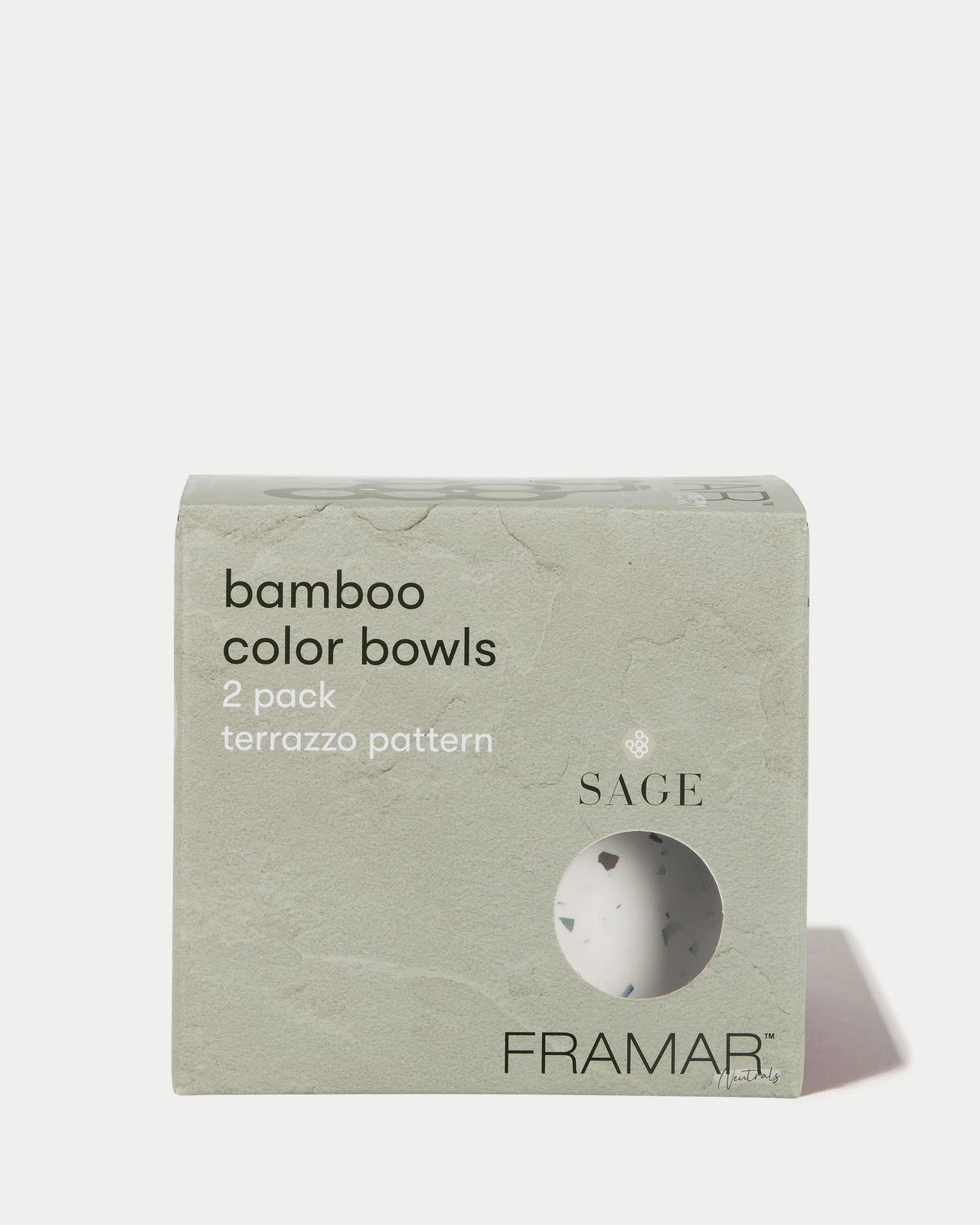 Framar Terrazzo Bamboo Bowls 2pc
