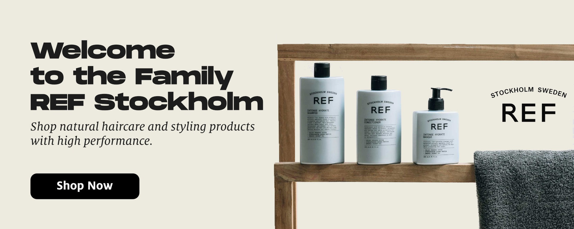 Welcome to the family REF Stockholm. Shop Natural haircare and styling with high performance. 100% Vegan. Highest Quality. CO2 Friendly.