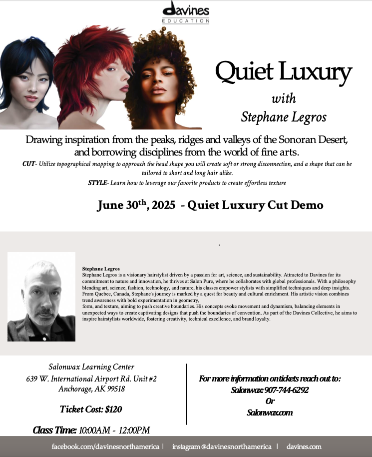 Quiet Luxury Cutting Class - Demo