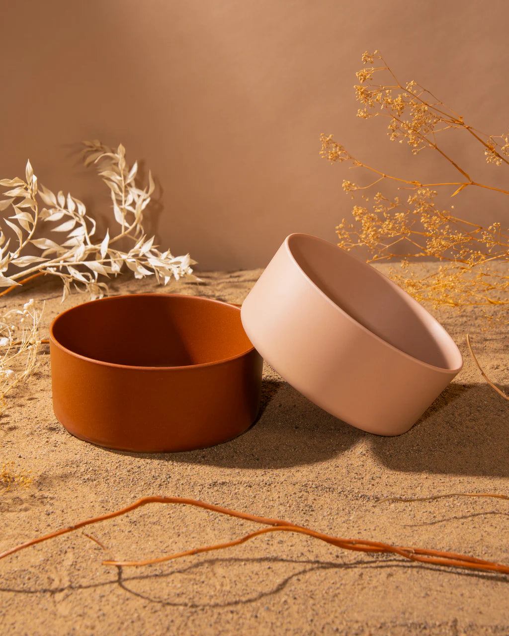 Framar Bamboo Bowls Neutrals Terra 2pc