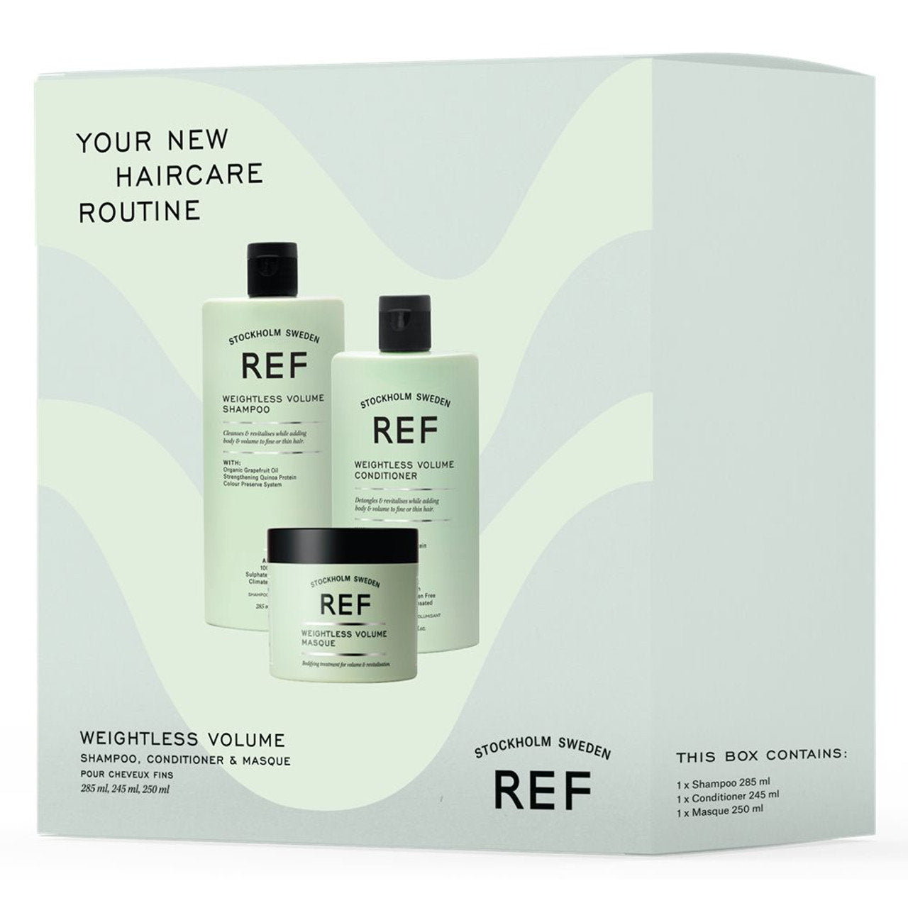 REF Weightless Volume Care Routine Box