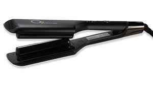 O2TEXTURE Titanium Ceramic Double Barrel Waver