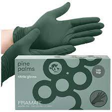 Pine Palms Nitrile Gloves