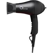 O2VOYAGE Professional Ionic Ceramic Travel Hair Dryer with Travel Bag