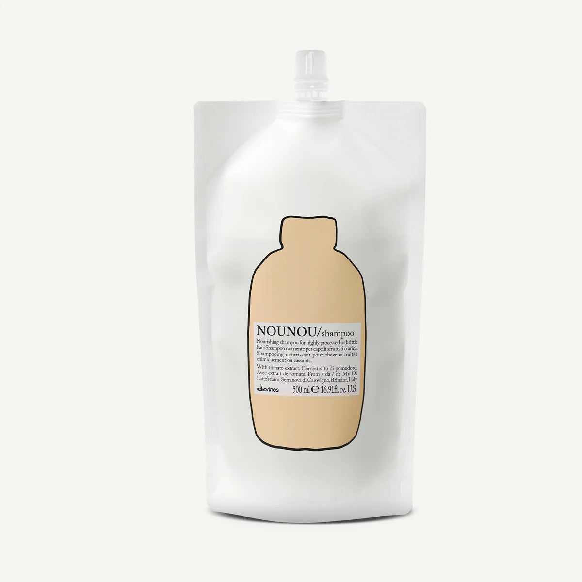 NOUNOU/shampoo 1000ml 新品特価 Davines NOUNOU Shampoo for Nourished, Soft Hair