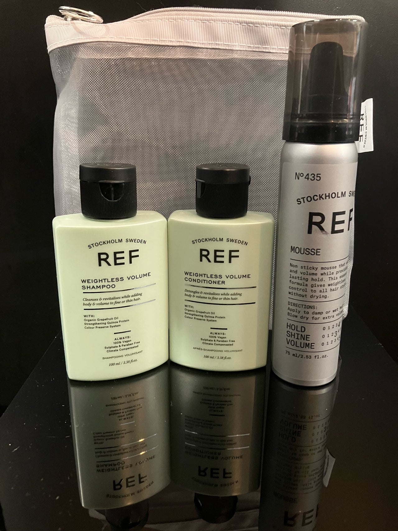 REF Weightless Volume Travel Trio