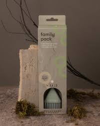 Framar Neutrals Sage Family Pack Brush Set