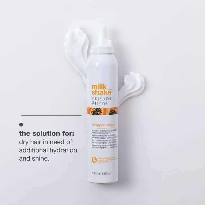 Milkshake Moisture & More Whipped Cream