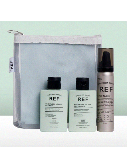 REF Weightless Volume Travel Trio