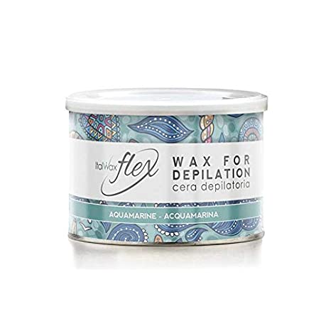 ItalWax Soft Wax Aquamarine 14 oz Tin