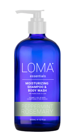 Loma Essentials Moisturizing Shampoo & Body Wash (Peppermint-Rosemary)