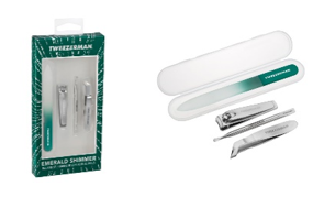 Tweezerman Emerald Shimmer Nail Care Set