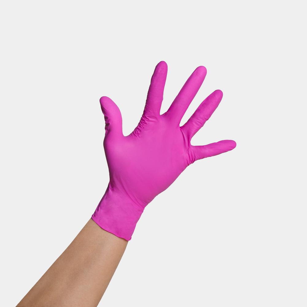Framar Pink Paws Nitrile Glove