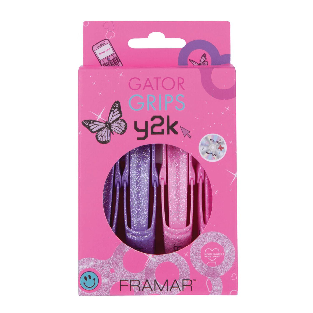 Framar Gator Clips Y2K