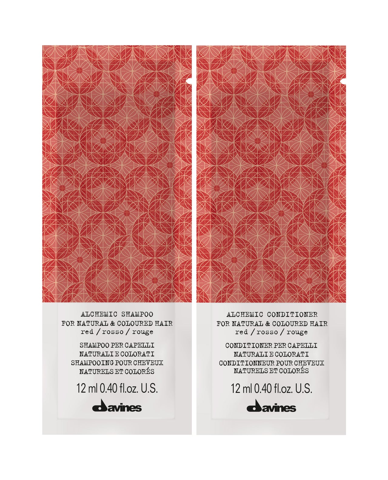 Alchemic Shampoo + Conditioner Sachet Red